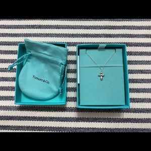 Tiffany Elsa Peretti Cross Pendant